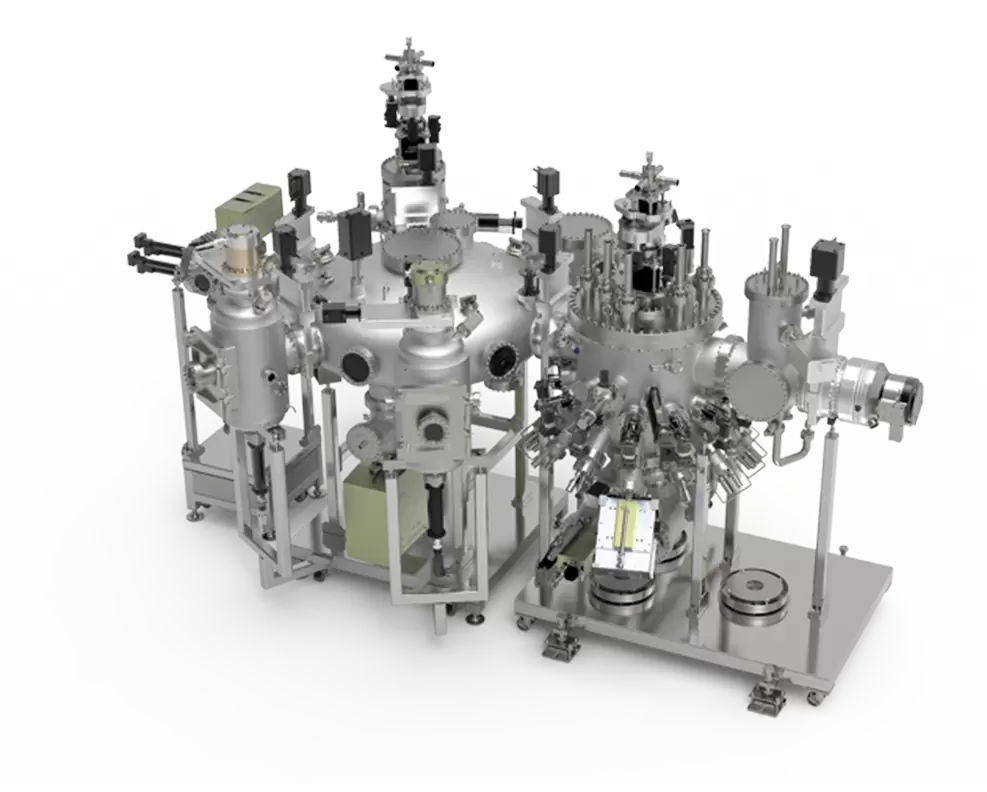 Ultra-high vacuum cleavage coating system